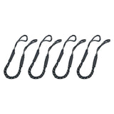 Maxbell Stretchable Bungee Dock Line Marine Mooring Rope for Boat D Black 4Pcs - Aladdin Shoppers