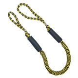 Maxbell Stretchable Bungee Dock Line Marine Mooring Rope for Boat F Yellow 4Pcs - Aladdin Shoppers