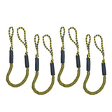 Maxbell Stretchable Bungee Dock Line Marine Mooring Rope for Boat F Yellow 4Pcs - Aladdin Shoppers