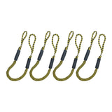 Maxbell Stretchable Bungee Dock Line Marine Mooring Rope for Boat F Yellow 4Pcs - Aladdin Shoppers