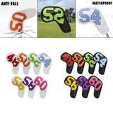 Maxbell 7x Golf Iron Headcover Golf Club Head Cover Set Protector Guard White - Aladdin Shoppers