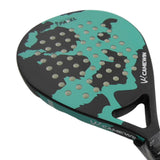 Maxbell Pro Paddle Tennis Racket Student Beginner Adult Carbon Fiber Grit Face - Aladdin Shoppers