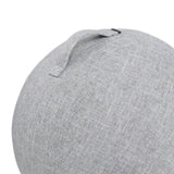 Maxbell Yoga Ball Cover Anti Slip Fitness Ball Balance Ball Protect Case with Handle 55cm Gray - Aladdin Shoppers