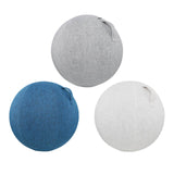 Maxbell Yoga Ball Cover Anti Slip Fitness Ball Balance Ball Protect Case with Handle 55cm Gray - Aladdin Shoppers