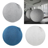 Maxbell Yoga Ball Cover Anti Slip Fitness Ball Balance Ball Protect Case with Handle 55cm Gray - Aladdin Shoppers