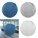 Maxbell Yoga Ball Cover Anti Slip Fitness Ball Balance Ball Protect Case with Handle 55cm Gray - Aladdin Shoppers