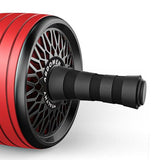 Maxbell Ab Roller Exercise Wheel for Abdomen Men Women Muscle Gym Training red - Aladdin Shoppers