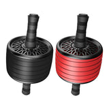 Maxbell Ab Roller Exercise Wheel for Abdomen Men Women Muscle Gym Training red - Aladdin Shoppers