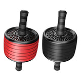 Maxbell Ab Roller Exercise Wheel for Abdomen Men Women Muscle Gym Training red - Aladdin Shoppers