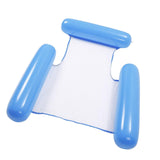 Maxbell Inflatable Floating Recliner with Air Pump Drifter Water Sports dark blue - Aladdin Shoppers