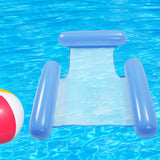 Maxbell Inflatable Floating Recliner with Air Pump Drifter Water Sports dark blue - Aladdin Shoppers