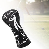 Maxbell Durable Golf Wood Head Cover Golf Club Headcover Protection Golfer Gift PU Black 1 - Aladdin Shoppers