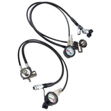 Scuba Diving Pressure Gauges for Air Respirator Water Sports Regulator Hose
