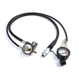 Scuba Diving Pressure Gauges for Air Respirator Water Sports Regulator Hose