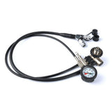 Scuba Diving Pressure Gauges for Air Respirator Water Sports Regulator Hose