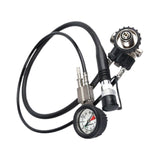 Scuba Diving Pressure Gauges for Air Respirator Water Sports Regulator Hose