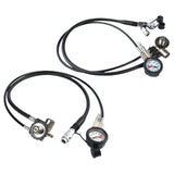 Scuba Diving Pressure Gauges for Air Respirator Water Sports Regulator Hose