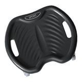 Maxbell Non Slip Abdominal Plate Roller Trainer 4 Wheel Fitness Equipment Black - Aladdin Shoppers