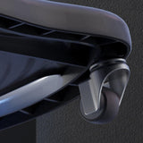 Maxbell Non Slip Abdominal Plate Roller Trainer 4 Wheel Fitness Equipment Black - Aladdin Shoppers