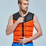 Maxbell Life Jackets Water Sports Kayak Survival Flotation Life Vest Orange 3XL - Aladdin Shoppers