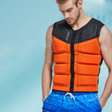 Maxbell Life Jackets Water Sports Kayak Survival Flotation Life Vest Orange 3XL - Aladdin Shoppers