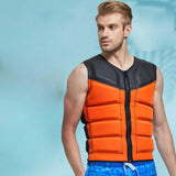 Maxbell Life Jackets Water Sports Kayak Survival Flotation Life Vest Orange 3XL - Aladdin Shoppers