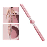Maxbell Yoga Rod Open Shoulder Posture Corrector Pilates for Shaping Dance Pink - Aladdin Shoppers