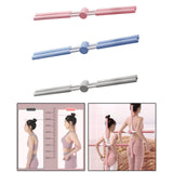 Maxbell Yoga Rod Open Shoulder Posture Corrector Pilates for Shaping Dance Pink - Aladdin Shoppers