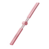 Maxbell Yoga Rod Open Shoulder Posture Corrector Pilates for Shaping Dance Pink - Aladdin Shoppers