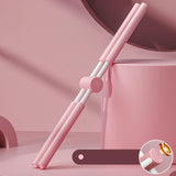 Maxbell Yoga Rod Open Shoulder Posture Corrector Pilates for Shaping Dance Pink - Aladdin Shoppers