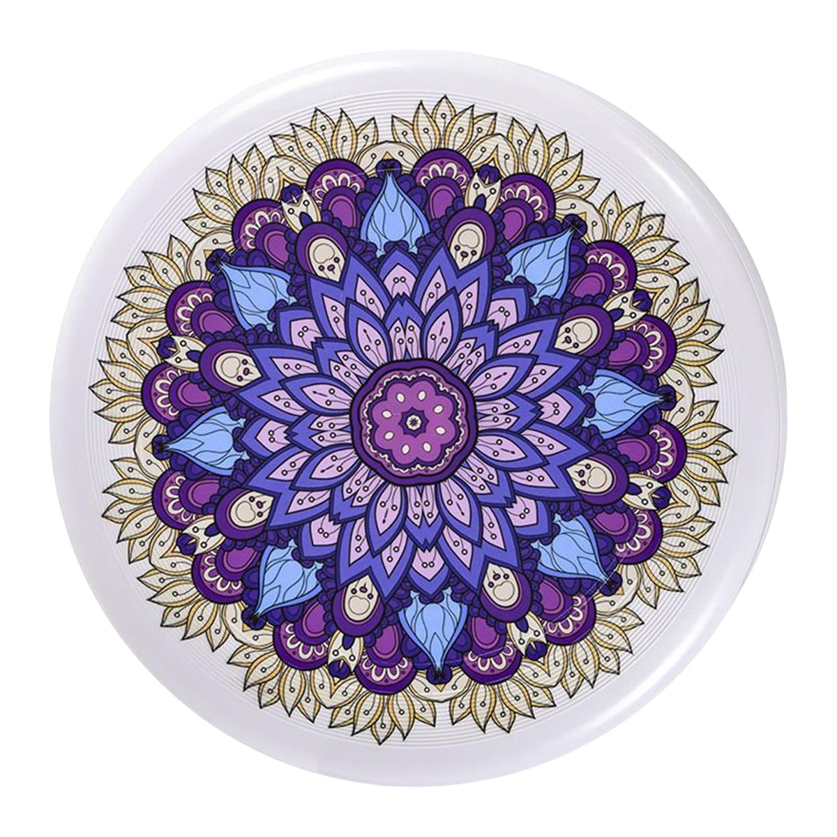 Maxbell Maxbell Flying Saucers Outdoor Throwing Adults Flying Round Discs Toys Purple