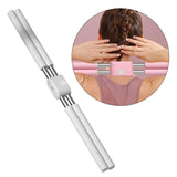 Maxbell Yoga Stick Open Shoulder Pranayama Stick for Beautifying Gymnasts Dance Grey - Aladdin Shoppers