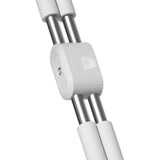 Maxbell Yoga Stick Open Shoulder Pranayama Stick for Beautifying Gymnasts Dance Grey - Aladdin Shoppers