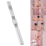 Maxbell Yoga Stick Open Shoulder Pranayama Stick for Beautifying Gymnasts Dance Grey - Aladdin Shoppers