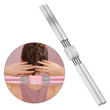 Maxbell Yoga Stick Open Shoulder Pranayama Stick for Beautifying Gymnasts Dance Grey - Aladdin Shoppers