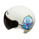 Maxbell Outdoor Bike Helmet Bicycle Headgear Unisex Head Protector for Sports Biking White Small Dragon - Aladdin Shoppers