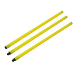 Maxbell 2xFootball Door Pole Training Tool Sign Obstacle Marker Rod 3 Pieces Sign pole