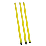 Maxbell 2xFootball Door Pole Training Tool Sign Obstacle Marker Rod 3 Pieces Sign pole