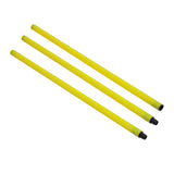 Maxbell 2xFootball Door Pole Training Tool Sign Obstacle Marker Rod 3 Pieces Sign pole