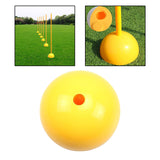 Maxbell 2xFootball Door Pole Training Tool Sign Obstacle Marker Rod Base