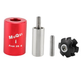 Maxbell Fork Nut Setter for 1 1/8 inch Tube Headset Nut Installer Red - Aladdin Shoppers