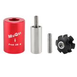 Maxbell Fork Nut Setter for 1 1/8 inch Tube Headset Nut Installer Red - Aladdin Shoppers