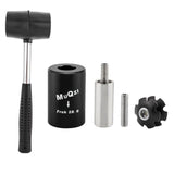 Maxbell Fork Nut Setter for 1 1/8 inch Tube Headset Nut Installer Black with Hammer - Aladdin Shoppers