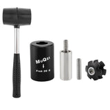Maxbell Fork Nut Setter for 1 1/8 inch Tube Headset Nut Installer Black with Hammer - Aladdin Shoppers