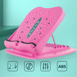 Maxbell ABS Slant Board Workout Office Squat Calf Muscle Ankle Foot Stretching Pink - Aladdin Shoppers
