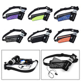 Maxbell Running Belt Fanny Pack Reflective Strips Waist Wallet for Workout Black - Aladdin Shoppers