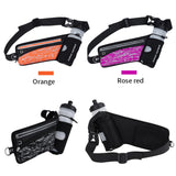Maxbell Running Belt Fanny Pack Reflective Strips Waist Wallet for Workout Black - Aladdin Shoppers
