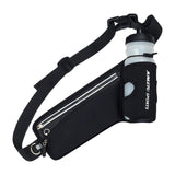 Maxbell Running Belt Fanny Pack Reflective Strips Waist Wallet for Workout Black - Aladdin Shoppers