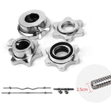 Maxbell Weight Lifting Clips for Bars Fitness Training Weightlifting fixing nut E - Aladdin Shoppers