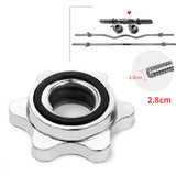 Maxbell Weight Lifting Clips for Bars Fitness Training Weightlifting fixing nut F - Aladdin Shoppers